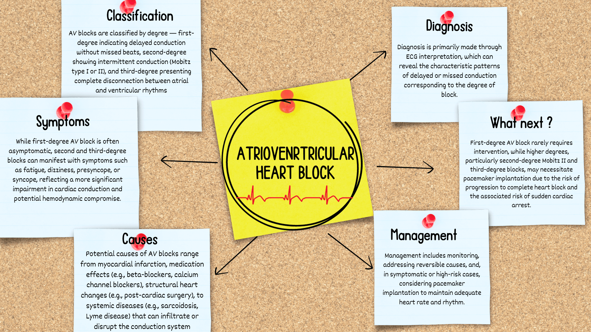 Atrioventricular heart blocks